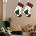 thumbnail image 6 of Large Christmas Stocking, Cute Animal Hanging Stocking with Knitted Cuff, 1 Piece Xmas Stocking, Holiday Christmas Tree Fireplace Decor, Style G, for Festive Season, 6 of 6