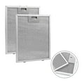 thumbnail image 2 of 2pcs Range Hood Filter Cooker Hood Grease Filter Kitchen Extractor Ventilation Aluminum Vacuum Cleaner,300X250X9mm, 2 of 4
