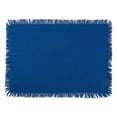 thumbnail image 5 of DII Solid Navy Heavyweight Fringed Placemat (Set of 6), 5 of 11