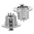 thumbnail image 4 of Homoyoyo 2Ud Panel Mount Conector 3 Para Micrófono Con Material De Zinc Plateado, 4 of 5