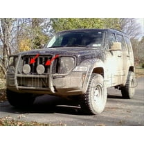 Bling Lights BL-331c, Front Bumper Bull Bar Off-Road Driving Lights for Jeep Liberty