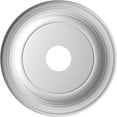 thumbnail image 5 of Ekena Millwork 16"OD x 3 1/2"ID x 1 3/8"P Traditional Thermoformed PVC Ceiling Medallion (Fits Canopies up to 9 1/2"), Universal Metallic Champagne Mist, 5 of 5