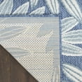 thumbnail image 6 of Nourison Aloha 5'3" x 7'5" Blue Modern Rug, 6 of 10