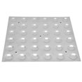 thumbnail image 2 of Warning Tactile Paving for Blind Sidewalk Tile Road Base Plates with Dot Design Stainless Steel Flooring, 2 of 8