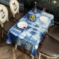 thumbnail image 2 of Colorful Tie Dye Pattern Rectangle Tablecloth 60"x120",Waterproof Polyester Rectangle Table Cloth, Wipeable Spillproof Polyester Tablecloth for Dining, Camping, Indoor and Outdoor, 2 of 6