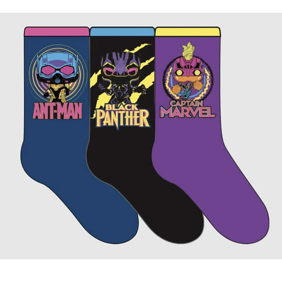 Funko Marvel Infinity Saga Black light Socks