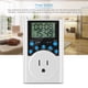thumbnail image 4 of Enchufe De Pared Con Temporizador Multifunción, Salida De Ajuste Diario De 24 Horas Interruptor De Temporizador Eléctrico Digital Para Humidificador, Calentador De Tanque De Peces Enchufe De 125V 15A Yuarrent HA021731-00, 4 of 6