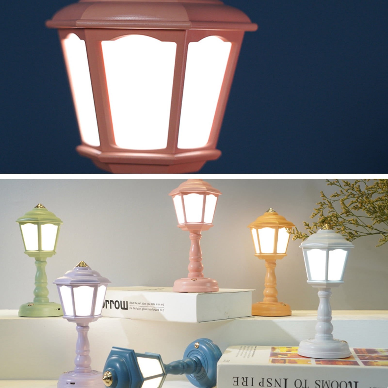 LED Desk Lamp With Touch Control - 5 Color Modes, Stepless Dimming, 30/60 Min Timer, USB Charger For Bedroom & Office