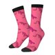 thumbnail image 1 of Balery Leopard Print Calcetas Largas con Estampado para Hombre y Mujer – Suaves y Transpirables, Talla Única (US 5-11), 1 of 6