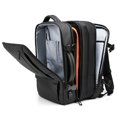 thumbnail image 3 of Mochila Mochila de viaje expandible de 39L con puerto de carga USB Mochila de mano convertible resis Meterk Mochila, 3 of 7