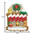 thumbnail image 6 of Personalized Family of 5 Christmas Stocking Ornament 2024 - Custom Xmas Stockings on Fireplace Decor, 6 of 10