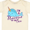 thumbnail image 4 of Inktastic Cute Narwhal I'm a Unicorn of the Sea Girls Baby Bodysuit, 4 of 5