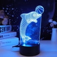 thumbnail image 1 of Unicorn (D) 3D Illusion Night Light Toys,16 Colors Change Smart Touch & Remote Control,Home Decor LED Bedside Table Desk Lamp,Christmas Birthday, 1 of 5