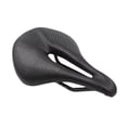 thumbnail image 3 of Asiento de bicicleta de fibra de carbono, sillín de bicicleta, asiento de bicicleta de montaña, sillín de bicicleta de carretera hueco y transpirable, Negro, 3 of 9