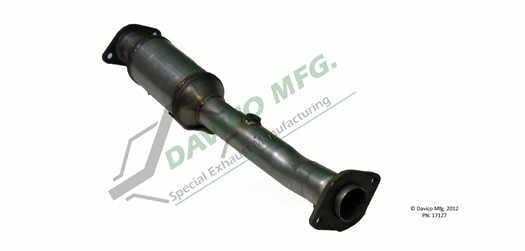 Davico Mfg Catalytic Converter P/N:17127 Fits select: 2004-2014 NISSAN TITAN, 2004-2014 NISSAN ARMADA