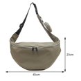 thumbnail image 3 of Lady Chest Bag Bolso bandolera de gran capacidad Color sólido con monedero pequeño (Verde) Ndcxsfigh Para Estrenar, 3 of 8