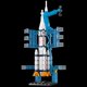 thumbnail image 3 of Aviation Spaceport Model Space Shuttle Rocket Launch Center Construction Building Blocks Spaceship KIDS Bricks Creative Toys, 3 of 4