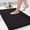 Black, variant on Bathroom Rugs Non Slip Washable - Ultra Soft Absorbent Chenille Bath Mat, Quick Dry Shaggy Floor Carpet for Tub Shower, Gray Home Decor Accessories