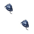 thumbnail image 1 of sweethay Gorras de calabaza Enfermera Color puro Botón de fregar Impreso Pro Colores surtidos Banda para el sudor Uniforme de trabajo Sombreros L07 2Conjunto, 1 of 6