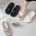 thumbnail image 6 of Pillow Arch Support Flip Flops For Women, Non- Soft Comfortable Walking Platform Sandals, Orthopedic Beach Slippers, 6 of 6