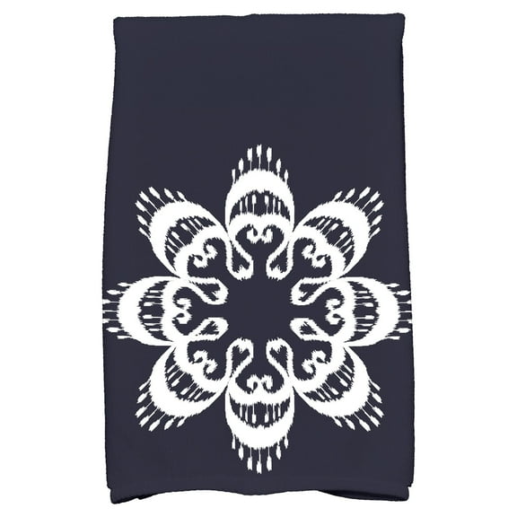 Simply Daisy 18" x 30" Ikat Mandala Geometric Print Kitchen Towel