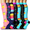 Black Blue Pink, variant on 7 Pairs Christmas Compression Socks for Men & Women 15-20 mmhg Graduated Athletic for Running Nurses Shin Splints Flight Travel