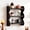 Black, variant on 100% Solid Wood Wall Shelf 3-Tier, Rustic Floating Shelves Wall Mounted Storage Rack, Farmhouse Decor Hanging Shelf Display Shelves for Apartment, Living Room and Bedroom