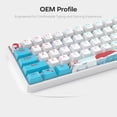 thumbnail image 4 of Set de Keycaps Ussixchare PBT Double Shot OEM 104 Teclas, 4 of 7