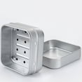 thumbnail image 4 of relayinert 2pieces Aluminum Soap Box Convenient And Mini Size On Go Very Suitable, 4 of 6