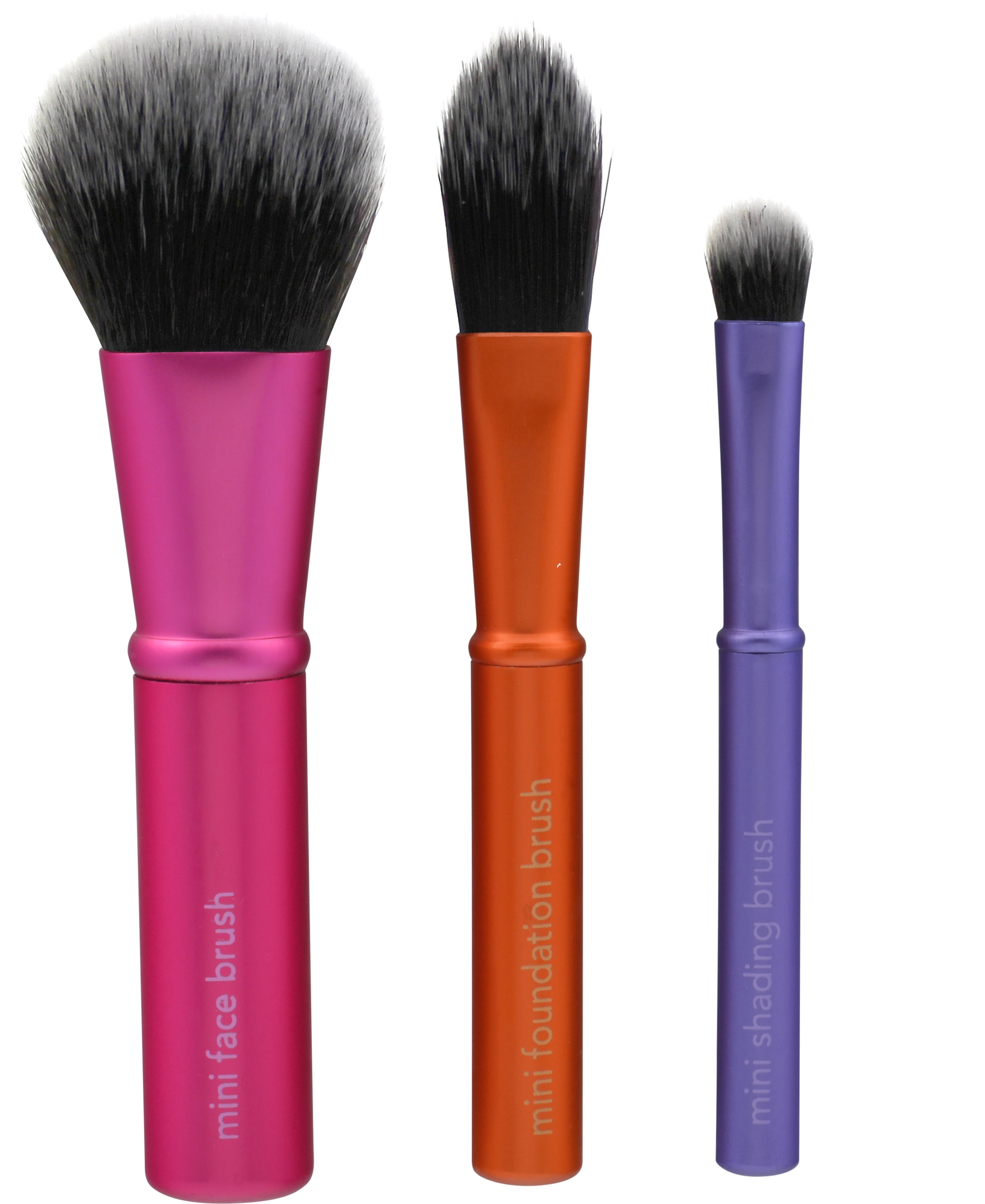 Real Techniques® Mini Brush Trio Travel Size Makeup Brush Set, 3 Piece
