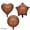 3pcs coffee, variant on 1set 16inch Vintage Happy Birthday Letter Balloons Retro Beige Coffee Balloon Set for Kids Adults Happy Birthday Party Decor