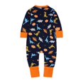 thumbnail image 2 of Combinaison Bébé Sans Pieds avec Fermeture Éclair Simple Barboteuse Manches Longues pour Bébé, 2 of 10