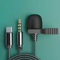 thumbnail image 7 of Cheers US Voice Professional Lavalier Lapel Microphone Omnidirectional Sensitive Clip USB Computer Microphone Condenser Mic for Ios Smartphone Recording Mic for Interview Video, 7 of 7