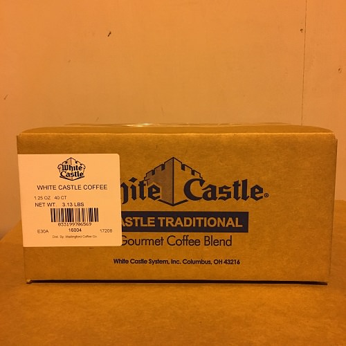 White Castle 1.25 oz Gourmet Coffee 