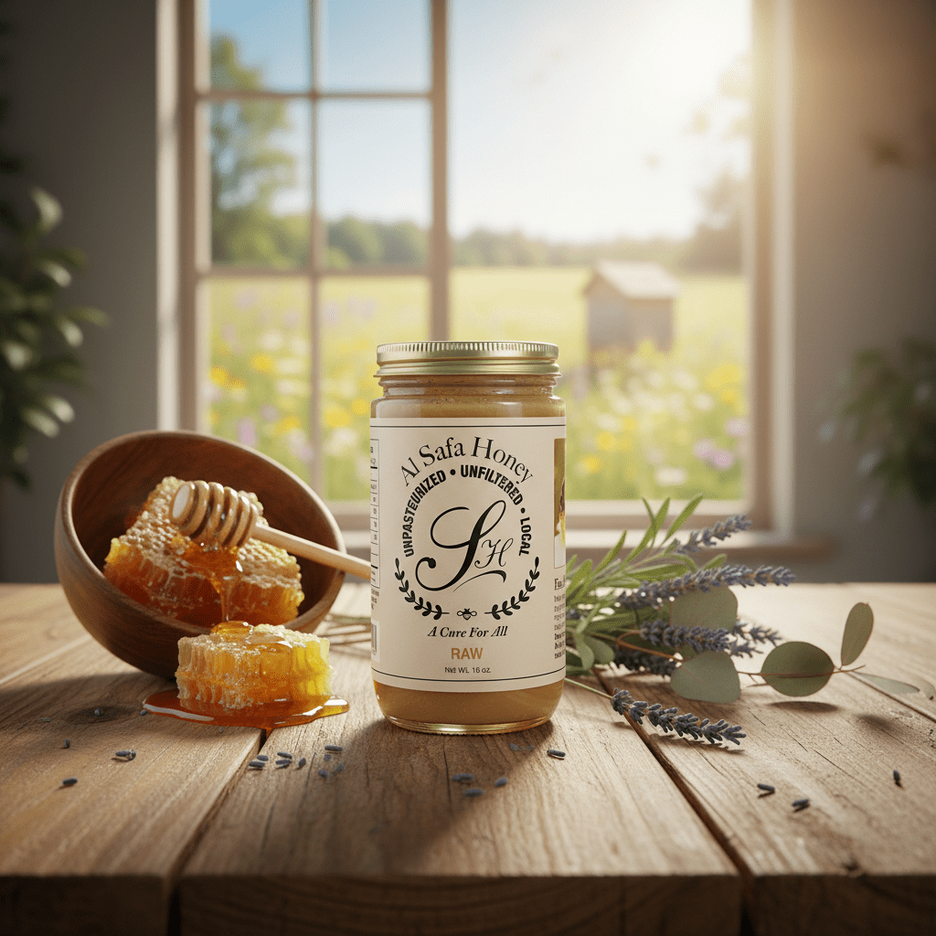 100% Pure Raw Al Safa Honey
