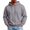 Silver men plus size hooded sweatshirts a1, variant on thefmos Men Plus Size Hooded Sweatshirts Fall Winter Casual Solid Pullover Tops Loose Fit Sport Activewear Layered Outfits, Green 3XL