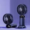 thumbnail image 2 of Precio sorpresa!Ventilador de mano, molino de viento, carga USB, pequeño ventilador de escritorio para estudiantes, ventilador de mano de verano para viajes al aire libre, 2 of 3