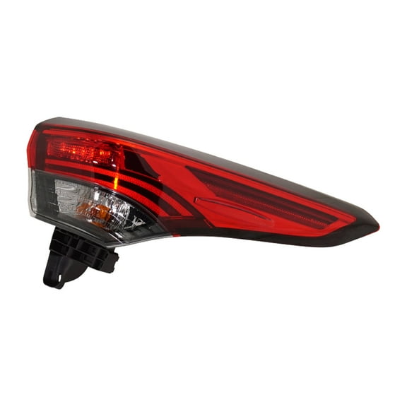 Tail Light Compatible with 2020-2021 Toyota Highlander Right Passenger Side, Outer With bulb(s)