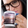 thumbnail image 2 of 3drose, Sunset Purples, 15oz Two-tone Blue Mug, 2 of 6
