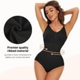 thumbnail image 2 of SIMIYA Shapewear for Women Tummy Control Bodysuit Extra Firm Body Shaper Adjustable Sculpting Camisole Leotards Tank Tops, 2 of 7