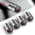 thumbnail image 5 of 4 tapas de válvula de neumático de rueda de metal para Audi SLine A3 A4 A5 A6 A7 A8 Q2 Q3 Q5 Q7 Q8 S3 S4 S5 S6 S7 S8 RS3 RS4 RS5, 5 of 5