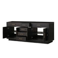 thumbnail image 4 of Abbey 80 in W x 22 in D Black Oak Double Bath Vanity, 4 of 6