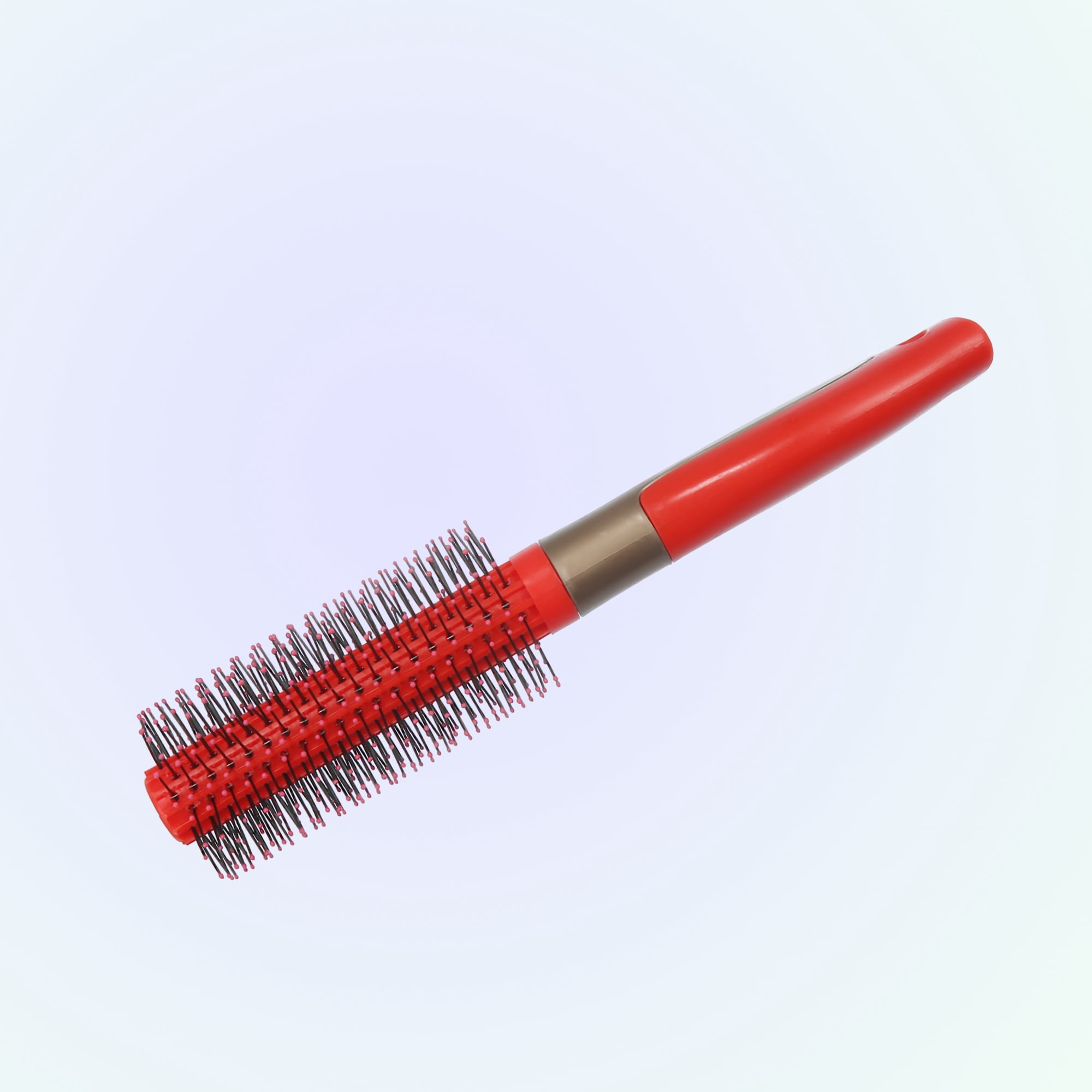 Unique Bargains for Straight Curly Plastic Hair Brush Red 1Pc