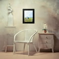 thumbnail image 4 of James, Nola 15x18 Black Modern Framed Museum Art Print Titled - Watercolor Coastal Cottage, 4 of 5