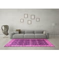 thumbnail image 3 of Ahgly Company Indoor Rectangle Persian Pink Traditional Area Rugs, 2' x 4', 3 of 4