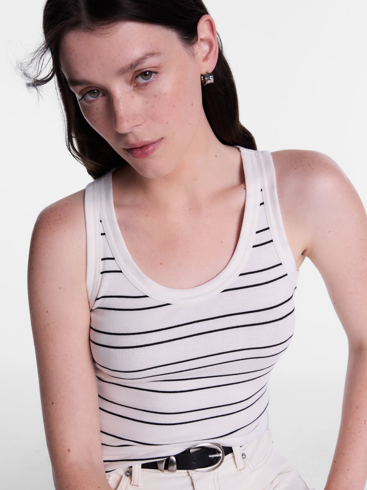 Scenario Women's Rib Tank Top, Sizes XS-XXXL