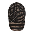 thumbnail image 4 of Daiia American Flag with Desert Camouflage print Baseball Cap Men Women Golf Dad Hat Adjustable Original Classic Low Profile Hat Unconstructed Plain Cap, 4 of 9