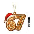 thumbnail image 3 of Six Seven 67 Ornament, Keepsake Gift for Friends, Family, Team Celebration (A), 3 of 8