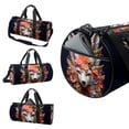 thumbnail image 3 of Fragmented Flowers 17.7" Sports Bag with Interior Zipper Pocket for Carry on, Weekender, Yoga, and Sports Essentials, 3 of 6