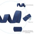 thumbnail image 3 of Uxcell 1.5" Denim Ribbon, 1 Roll 11 Yard Craft Strip, Dark Blue, 3 of 5